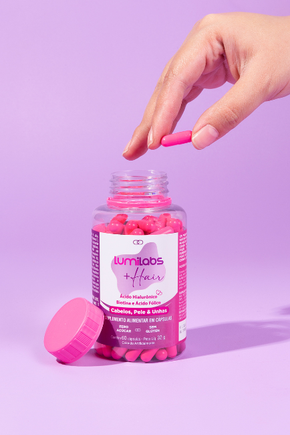 +Hair com Biotina, Ácido Hialurônico e Retinol +Hair com Biotina, Ácido Hialurônico e Retinol