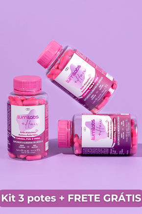 +Hair com Biotina, Ácido Hialurônico e Retinol +Hair com Biotina, Ácido Hialurônico e Retinol