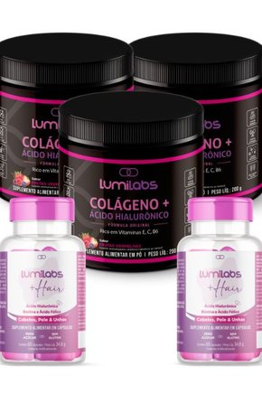 Kit Renovação Completa Cabelos Pele e Unhas - 60 Dias Kit Renovação Completa Cabelos Pele e Unhas - 60 Dias